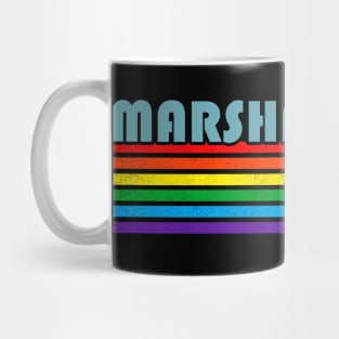 Marshalltown Iowa Pride Shirt Marshalltown LGBT Gift LGBTQ Supporter Tee Pride Month Rainbow Pride Parade Mug